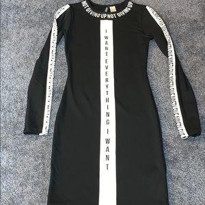 I want everything body con dress